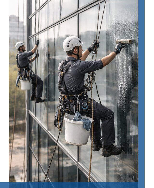 Мойка сплошного остекления в Кызыле, заказать от 311 р.| ВЫСОТНИК-Кзл