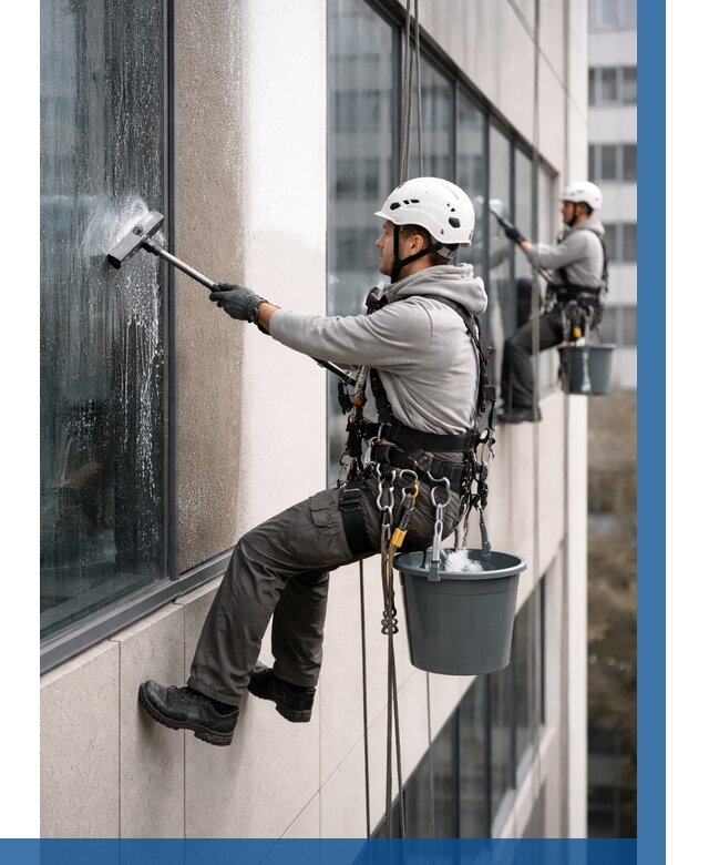 Мойка фасадов зданий в Кызыле под ключ от 363 р. | ВЫСОТНИК-Кзл