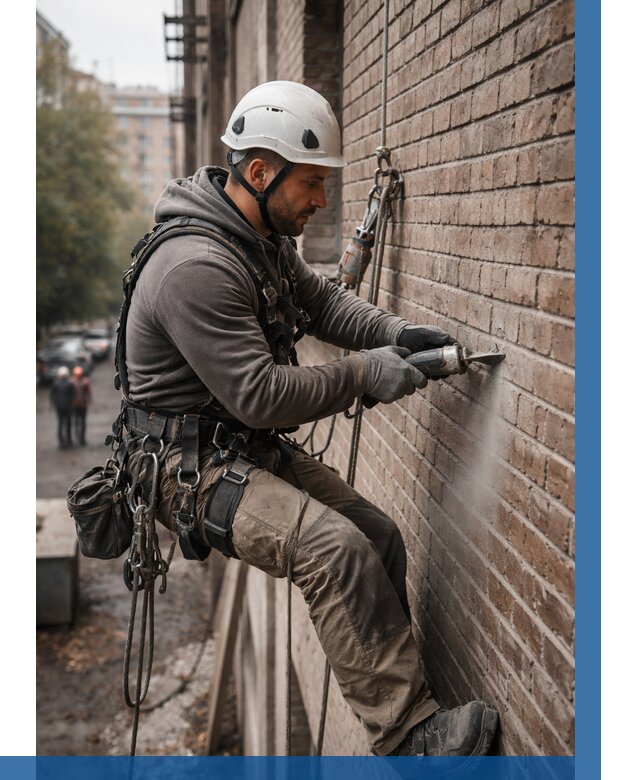 Расшивка кирпичных швов в Кызыле от 622 р. | ВЫСОТНИК-Кзл