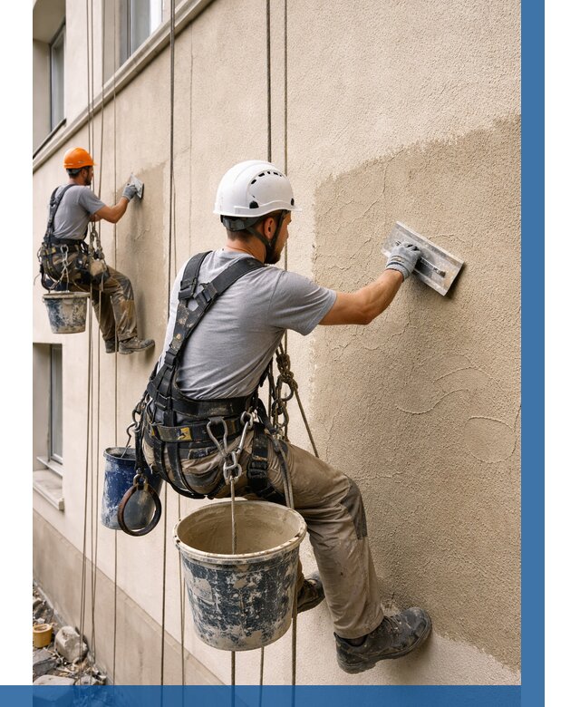 Декоративная штукатурка фасада в Кызыле от 1245 р. | ВЫСОТНИК-Кзл