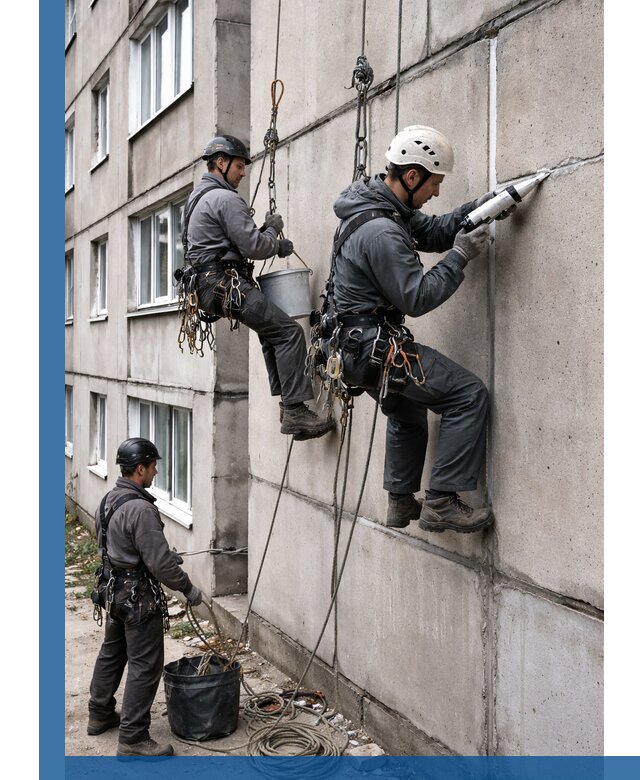 Герметизация межпанельных швов в Кызыле с гарантией герметичности