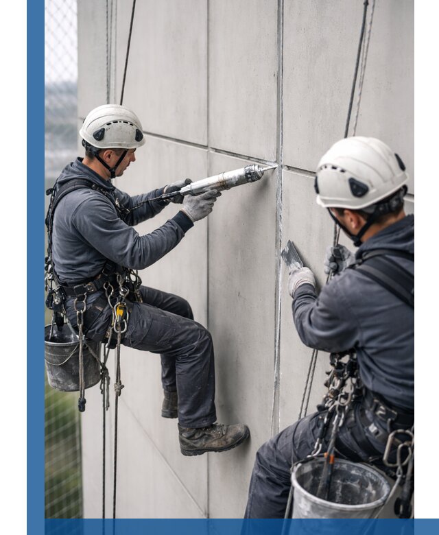 Первичная герметизация швов фасадов и кровель в Кызыле