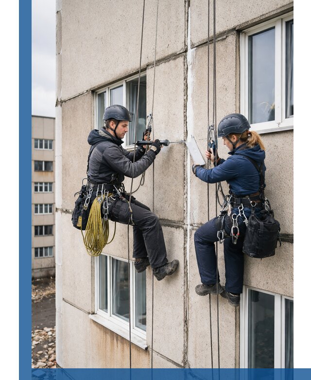 Герметизация межпанельных швов тёплым швом в Кызыле