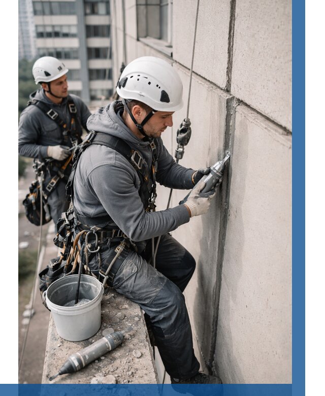 Ремонт деформационных швов здания в Кызыле от 1037 р. | ВЫСОТНИК-Кзл