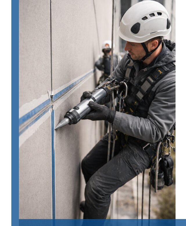 Герметизация стыков фасадных панелей в Кызыле качественно и быстро