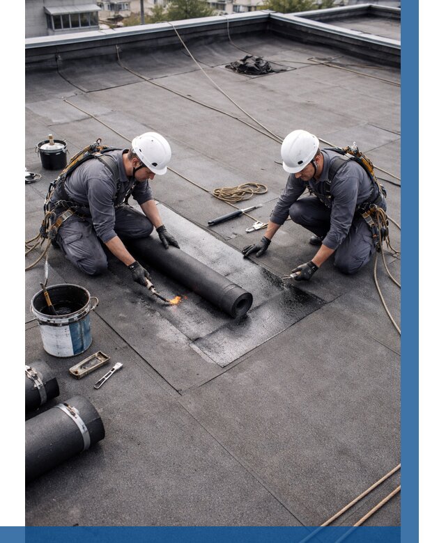 Ремонт мягкой кровли под ключ в Кызыле от 726 р. | ВЫСОТНИК-Кзл