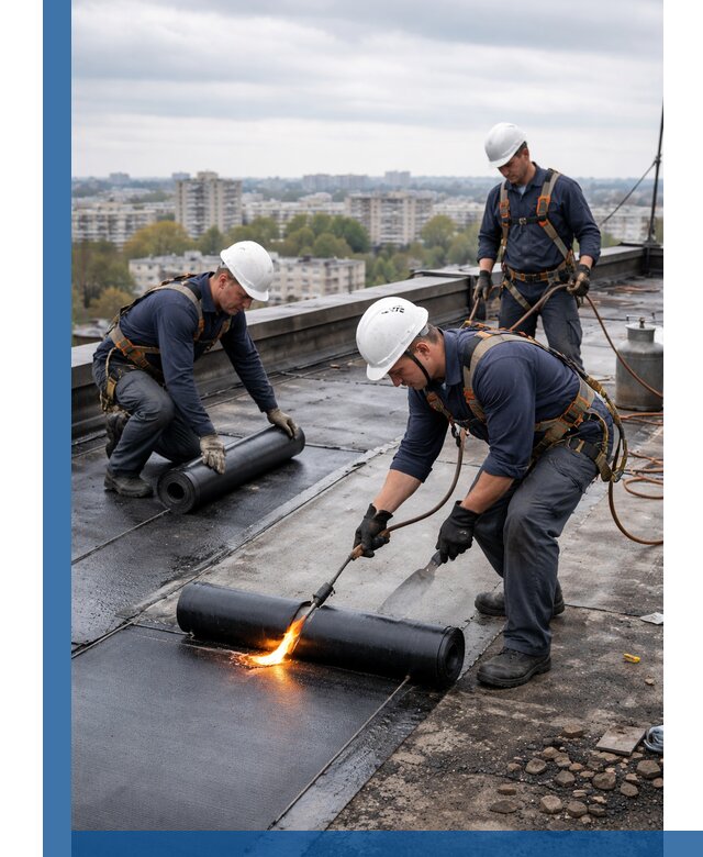 Ремонт наплавляемой кровли в Кызыле качественно и надежно
