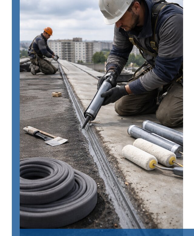 Герметизация швов кровли в Кызыле с гарантией герметичности