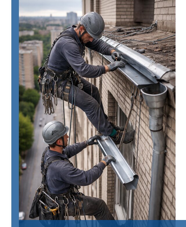 Ремонт водосточных желобов в Кызыле, быстро и качественно