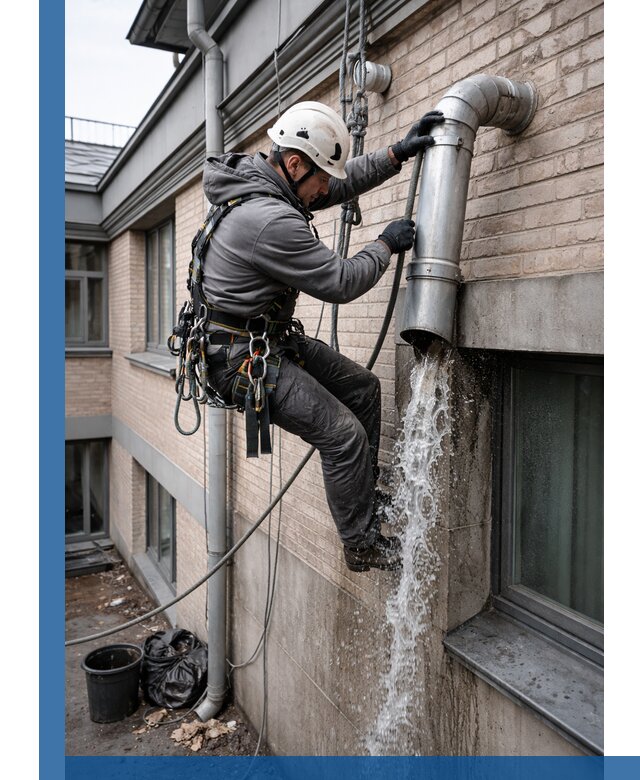 Профессиональная прочистка водосточных труб в Кызыле с гарантией