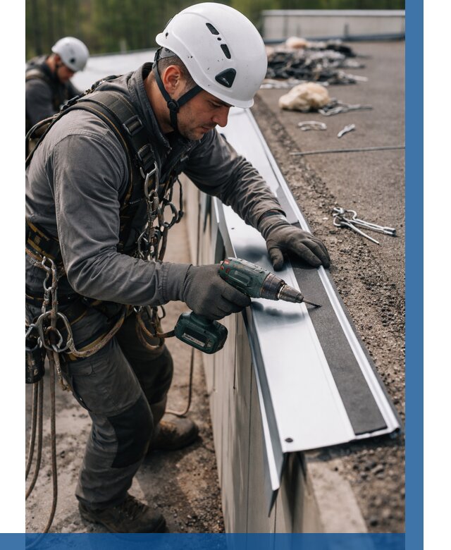 Монтаж капельника на кровле в Кызыле от 311 р. | ВЫСОТНИК-Кзл