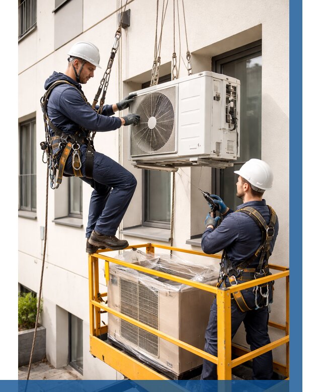 Демонтаж внешнего блока кондиционера в Кызыле от 3630 р. | ВЫСОТНИК-Кзл