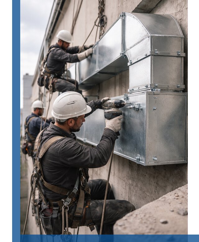 Профессиональный монтаж вентиляционных коробов в Кызыле под ключ