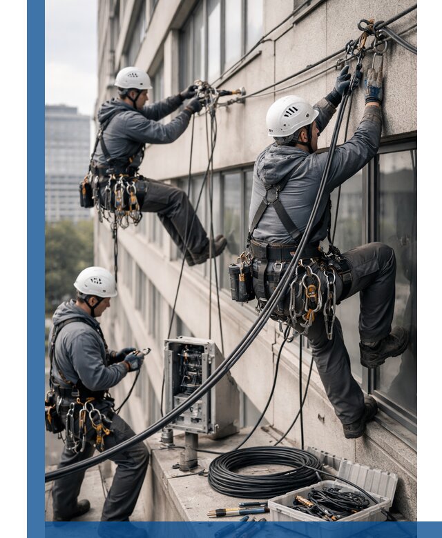 Прокладка оптоволоконного кабеля в Кызыле под ключ с тестированием