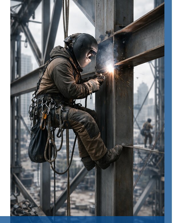 Высотные сварочные работы в Кызыле от 3630 р. | ВЫСОТНИК-Кзл