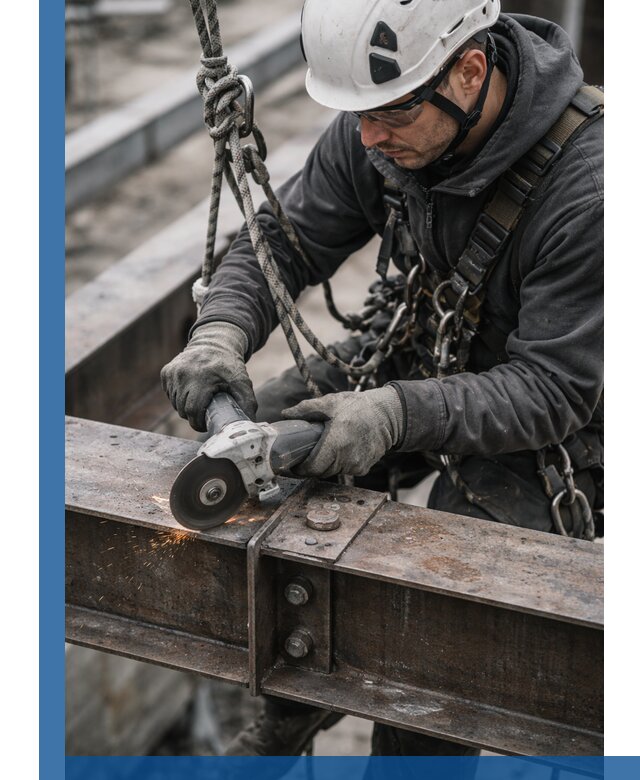 Резка металла на высоте в Кызыле для зданий и конструкций