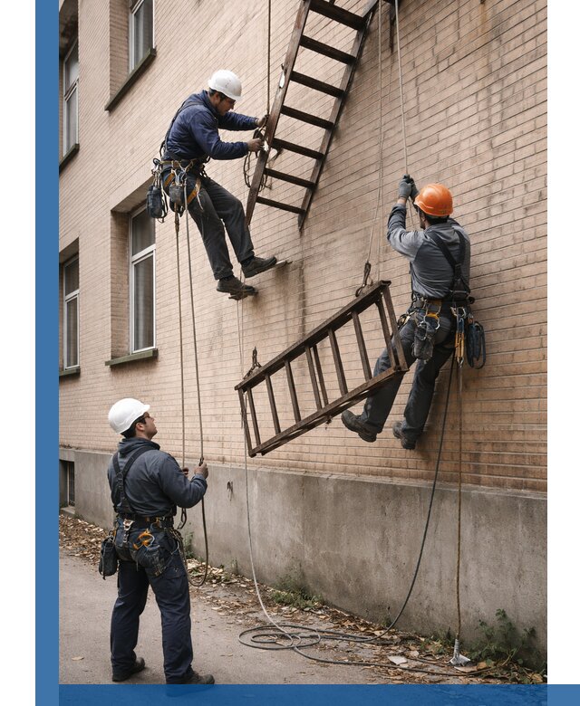 Демонтаж пожарной лестницы в Кызыле быстро и безопасно