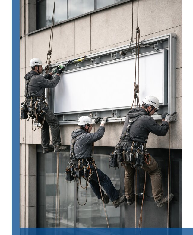 Профессиональный монтаж светового короба под ключ в Кызыле