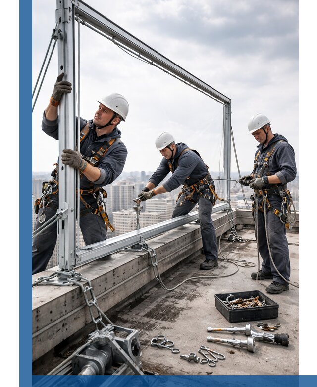 Монтаж крышных рекламных конструкций под ключ в Кызыле