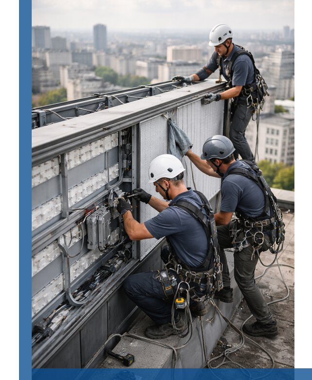 Профессиональное обслуживание крышной рекламы в Кызыле под ключ