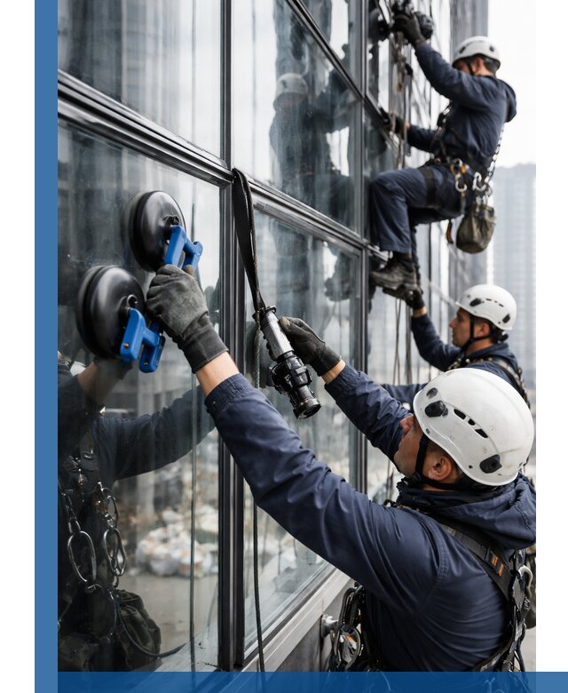 Радиусное остекление фасадов под ключ в Кызыле с гарантиями