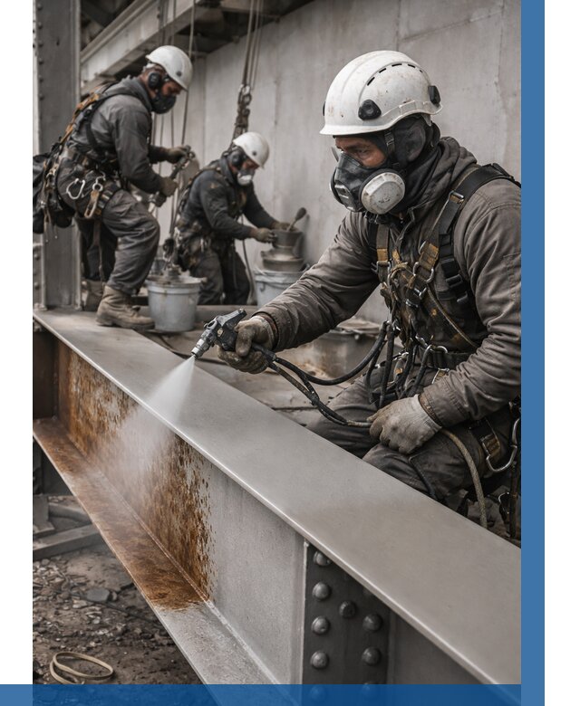 Антикоррозионная покраска металла в Кызыле от 726 р. | ВЫСОТНИК-Кзл