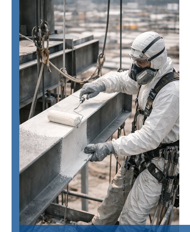 Профессиональная огнезащитная обработка металлоконструкций в Кызыле