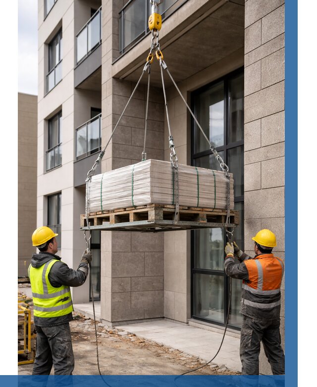 Подъем керамогранита на этаж в Кызыле от 3630 р. | ВЫСОТНИК-Кзл