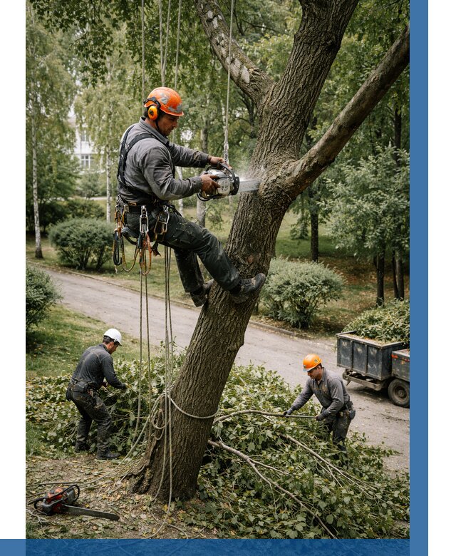 Кронирование деревьев в Кызыле от 6741 р. | ВЫСОТНИК-Кзл