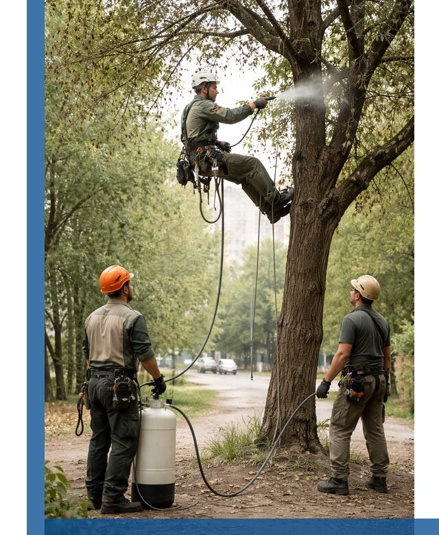 Обработка деревьев от вредителей в Кызыле профессиональная защита