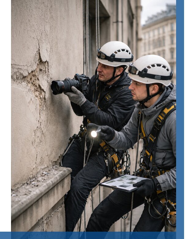 Фотофиксация дефектов фасада в Кызыле от 4667 р. | ВЫСОТНИК-Кзл