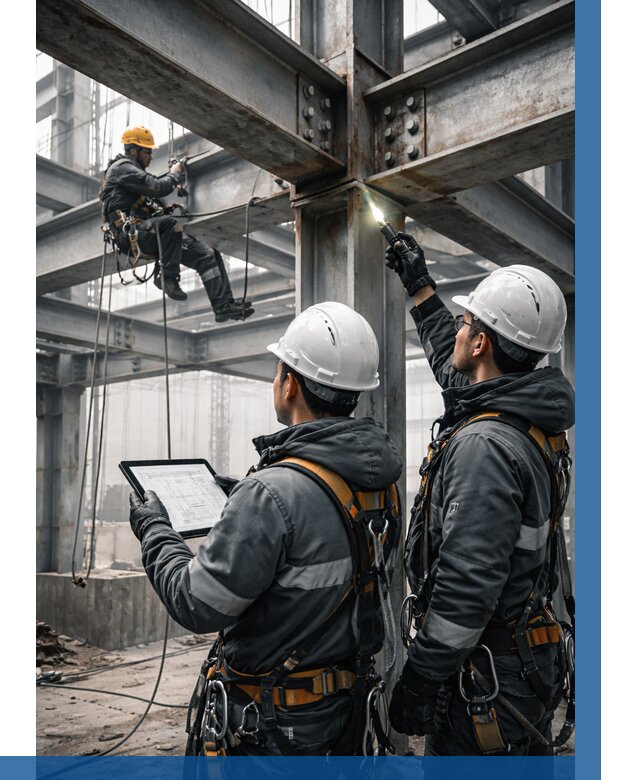 Обследование металлоконструкций в Кызыле от 5704 р. | ВЫСОТНИК-Кзл