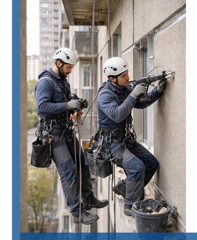 Промышленные альпинисты высотные работы и монтаж в Кызыле